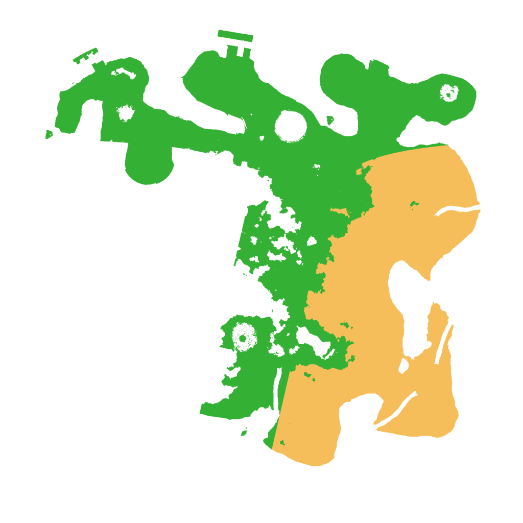 Biome Rust Map: Procedural Map, Size: 3000, Seed: 616443250