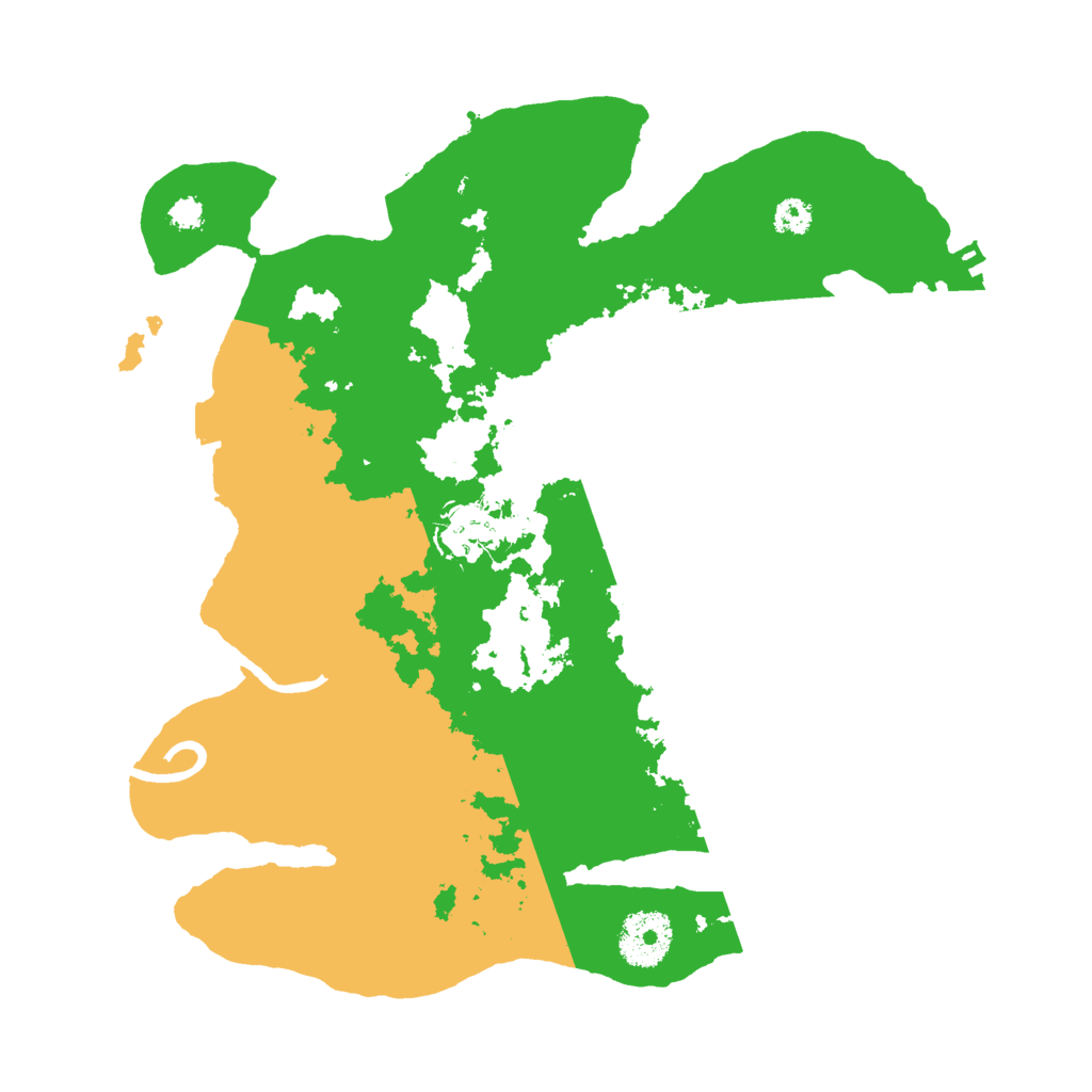 Biome Rust Map: Procedural Map, Size: 3000, Seed: 530569093