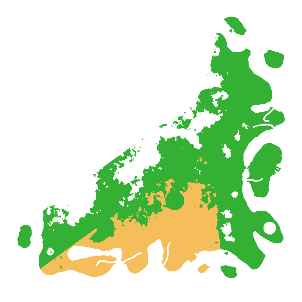 Biome Rust Map: Procedural Map, Size: 4250, Seed: 1165302379