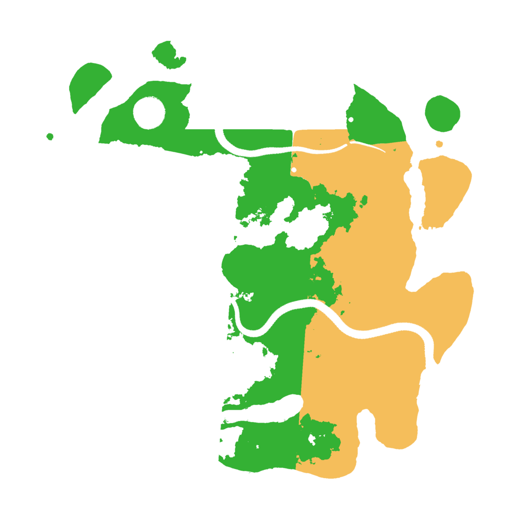 Biome Rust Map: Procedural Map, Size: 3000, Seed: 298814435