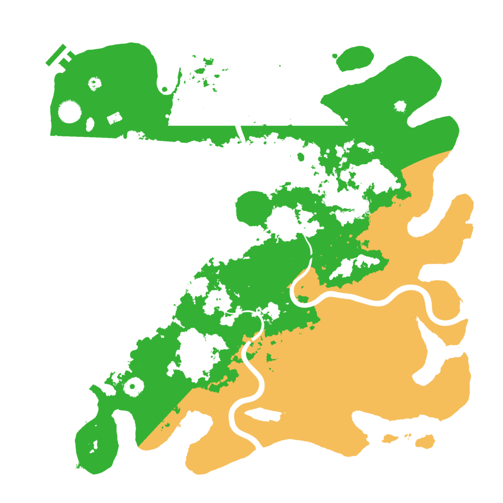 Biome Rust Map: Procedural Map, Size: 3900, Seed: 1512298458