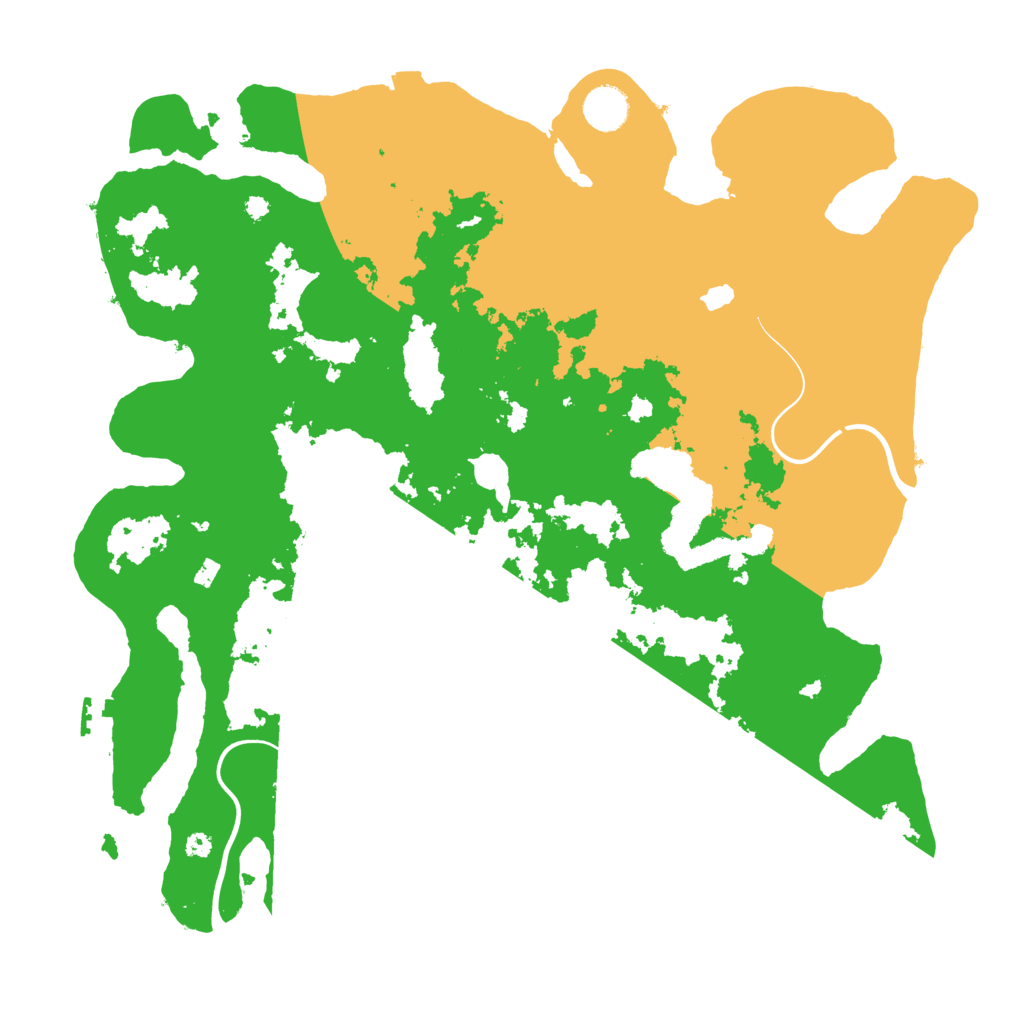 Biome Rust Map: Procedural Map, Size: 4000, Seed: 1914498827