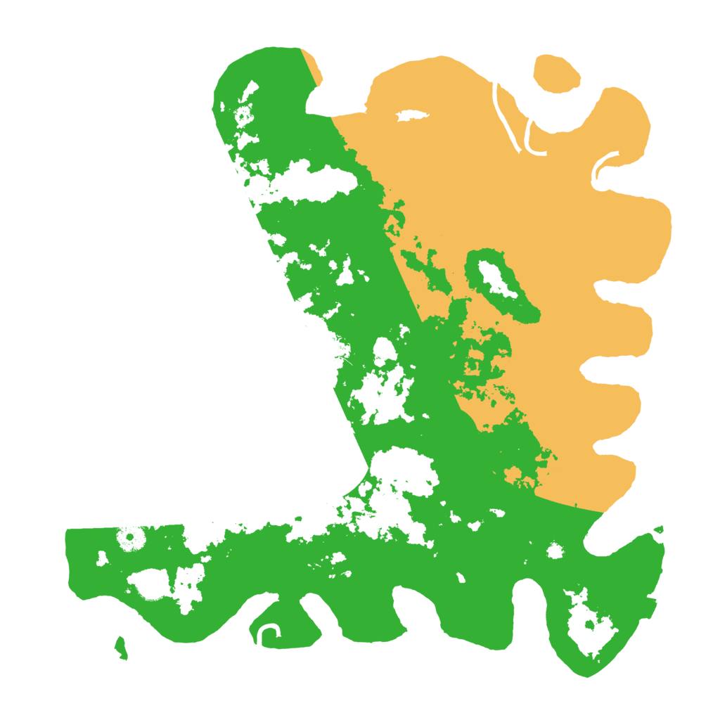 Biome Rust Map: Procedural Map, Size: 4000, Seed: 387857099