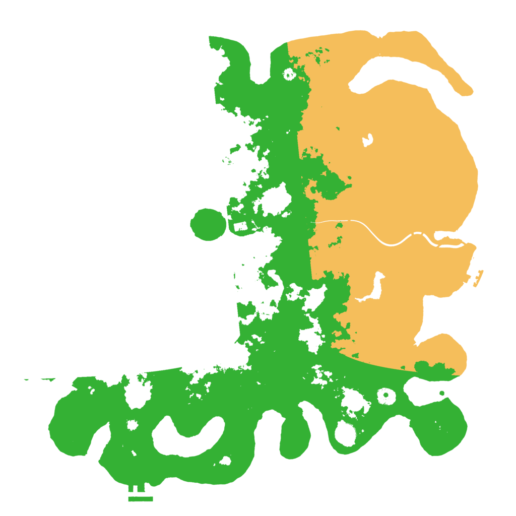 Biome Rust Map: Procedural Map, Size: 4250, Seed: 546423