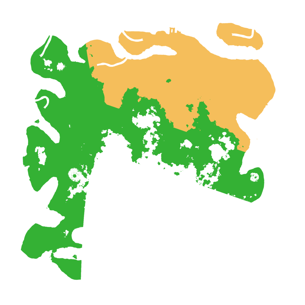 Biome Rust Map: Procedural Map, Size: 3500, Seed: 2143751093