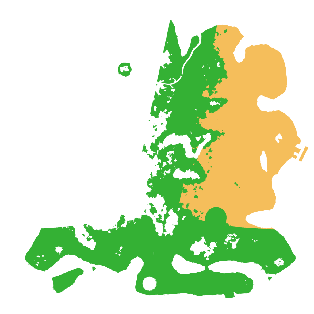 Biome Rust Map: Procedural Map, Size: 4000, Seed: 742411528