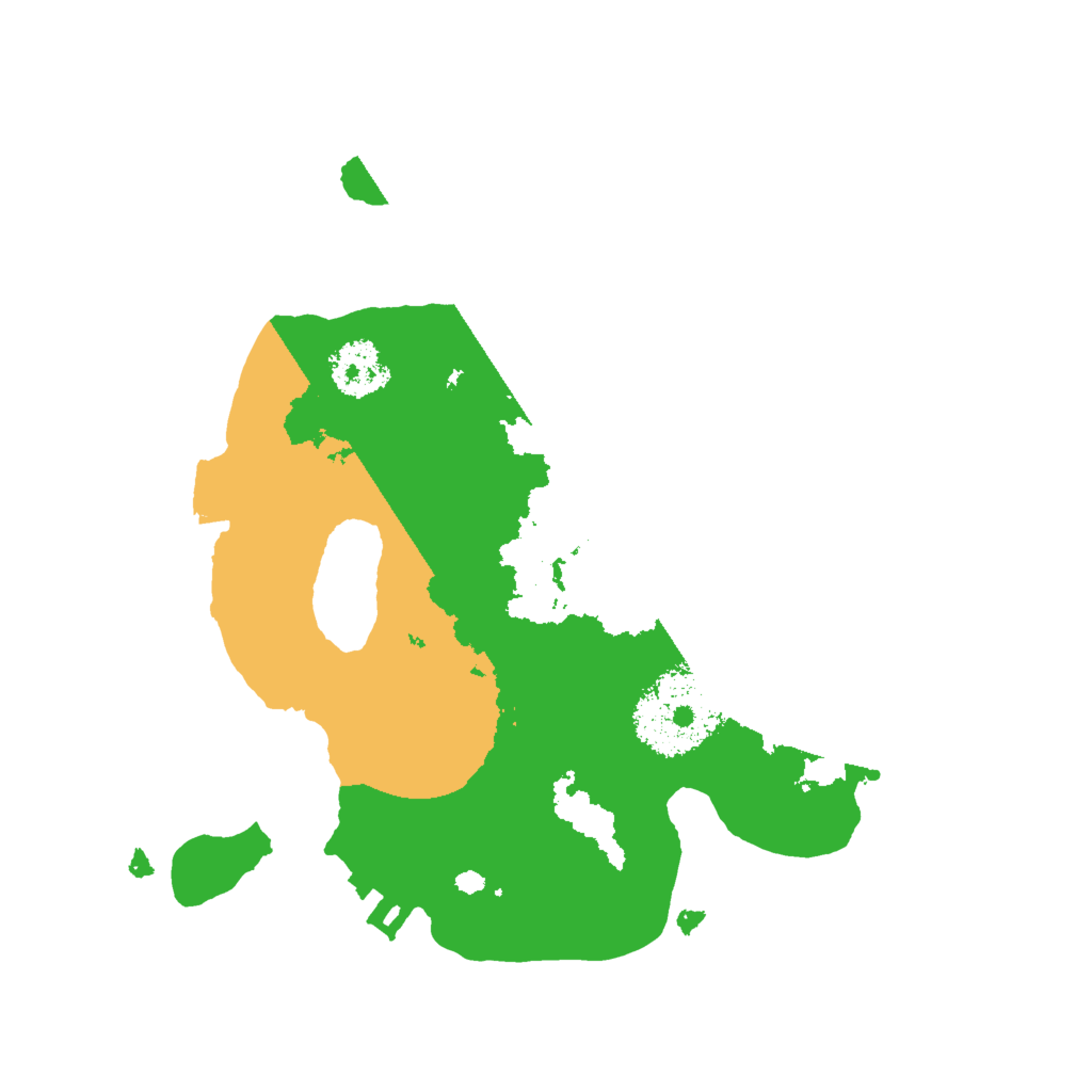 Biome Rust Map: Procedural Map, Size: 2000, Seed: 1328757773