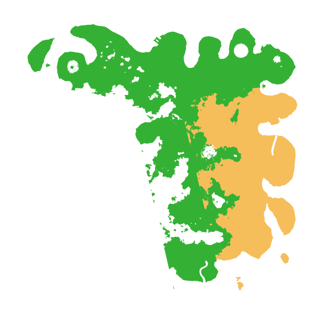 Biome Rust Map: Procedural Map, Size: 4000, Seed: 1992927844