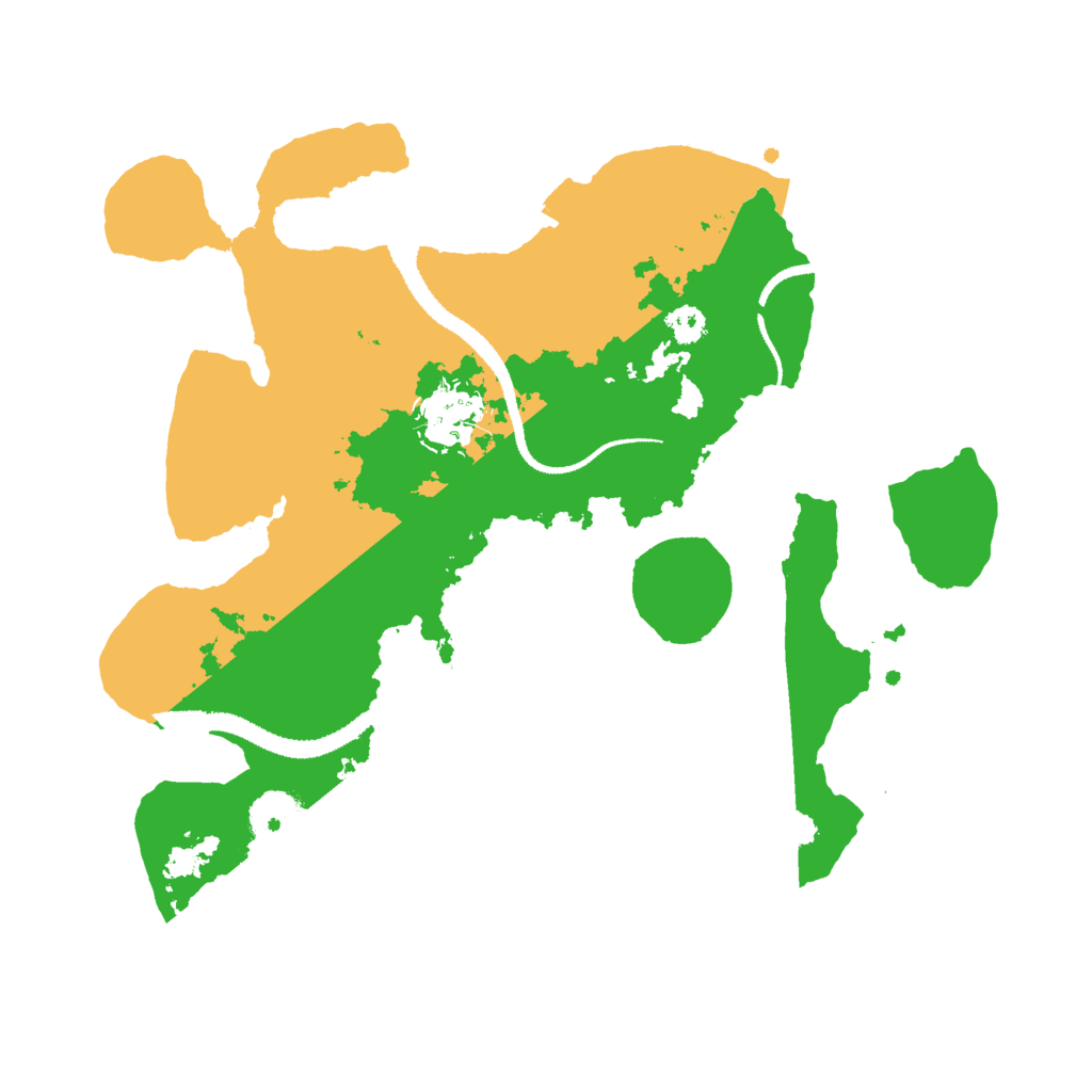 Biome Rust Map: Procedural Map, Size: 2900, Seed: 1662628016