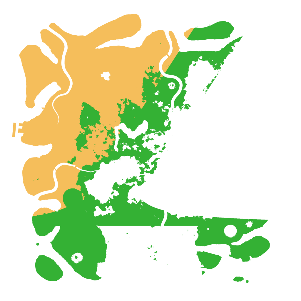 Biome Rust Map: Procedural Map, Size: 4250, Seed: 1266616304