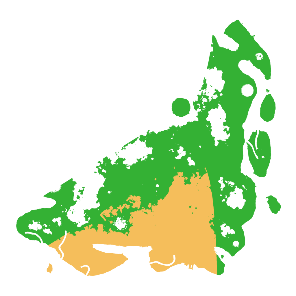 Biome Rust Map: Procedural Map, Size: 4250, Seed: 1854808908