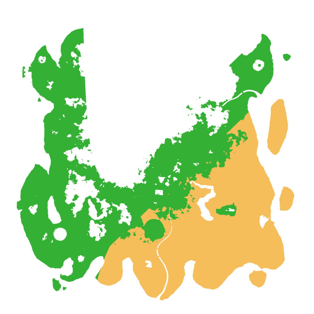 Biome Rust Map: Procedural Map, Size: 4250, Seed: 74462567