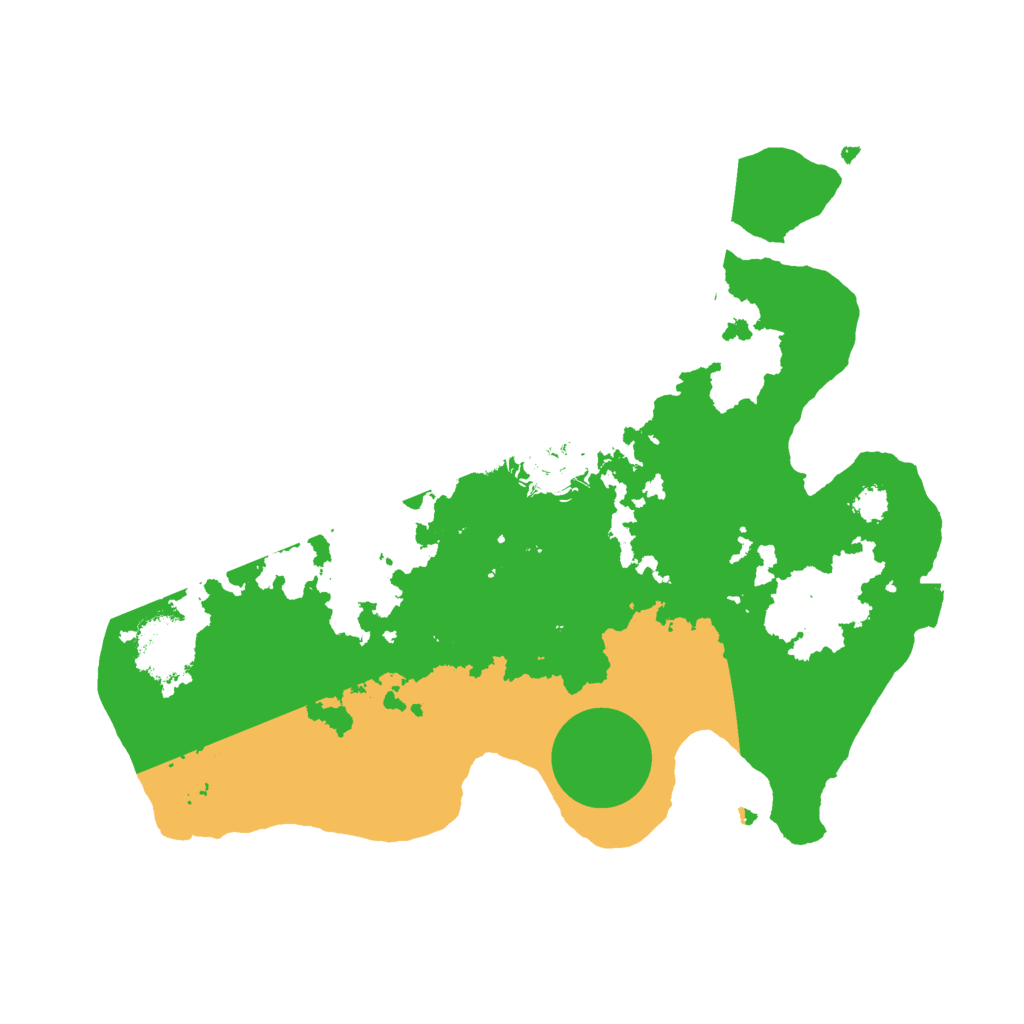Biome Rust Map: Procedural Map, Size: 2700, Seed: 19327334
