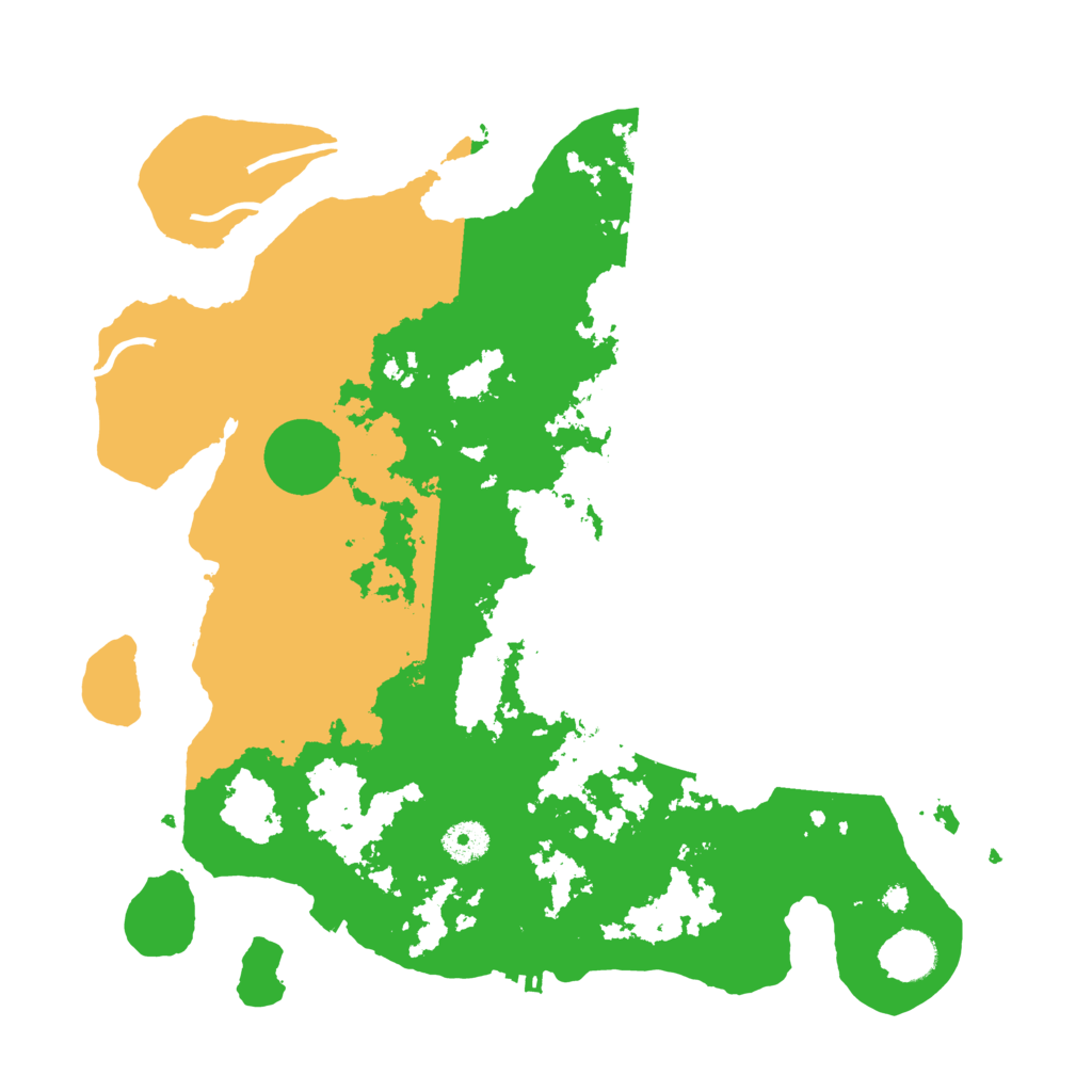 Biome Rust Map: Procedural Map, Size: 3800, Seed: 82822294