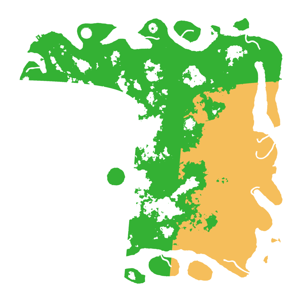 Biome Rust Map: Procedural Map, Size: 4800, Seed: 31