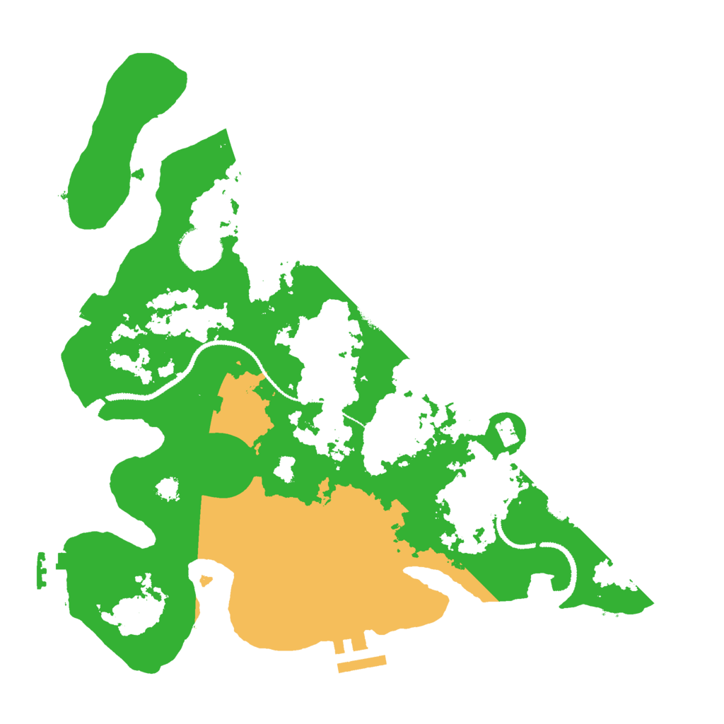 Biome Rust Map: Procedural Map, Size: 3000, Seed: 426851201