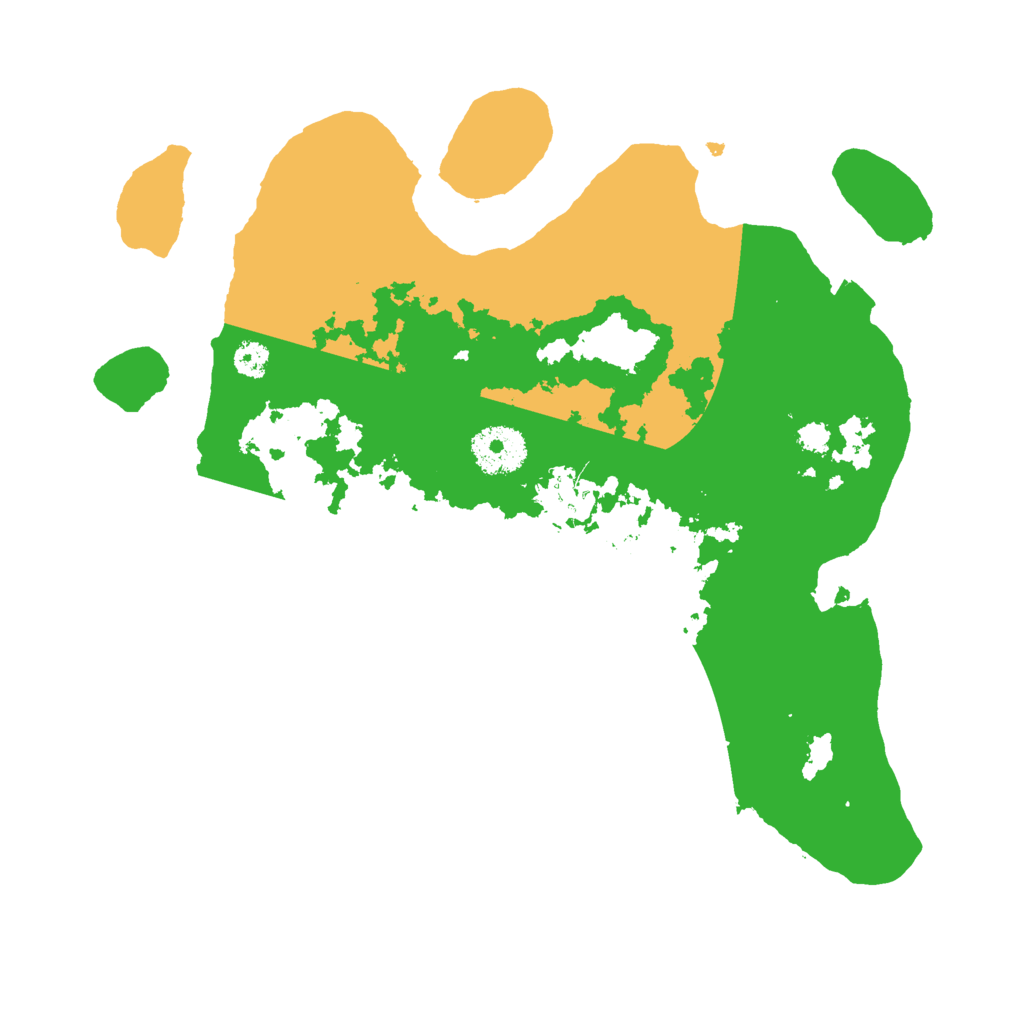 Biome Rust Map: Procedural Map, Size: 3000, Seed: 505568253