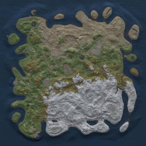 Thumbnail Rust Map: Procedural Map, Size: 4500, Seed: 5200, 18 Monuments