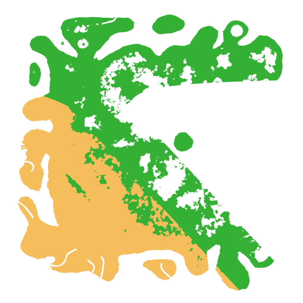 Biome Rust Map: Procedural Map, Size: 4500, Seed: 129602920