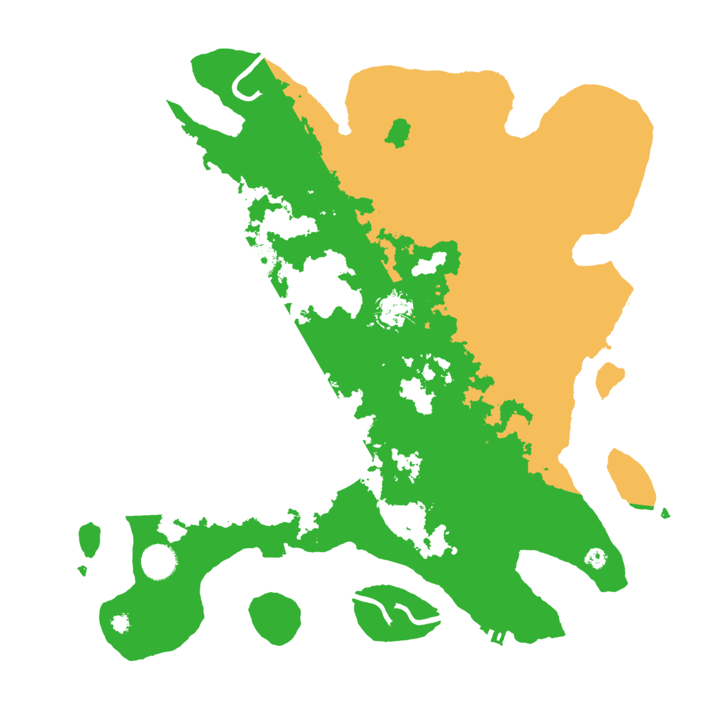 Biome Rust Map: Procedural Map, Size: 3500, Seed: 1114286183