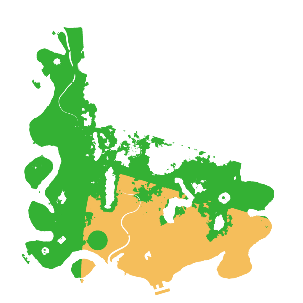 Biome Rust Map: Procedural Map, Size: 4051, Seed: 13825