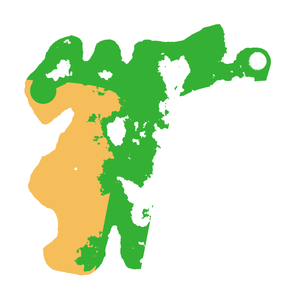 Biome Rust Map: Barren, Size: 3000, Seed: 30623