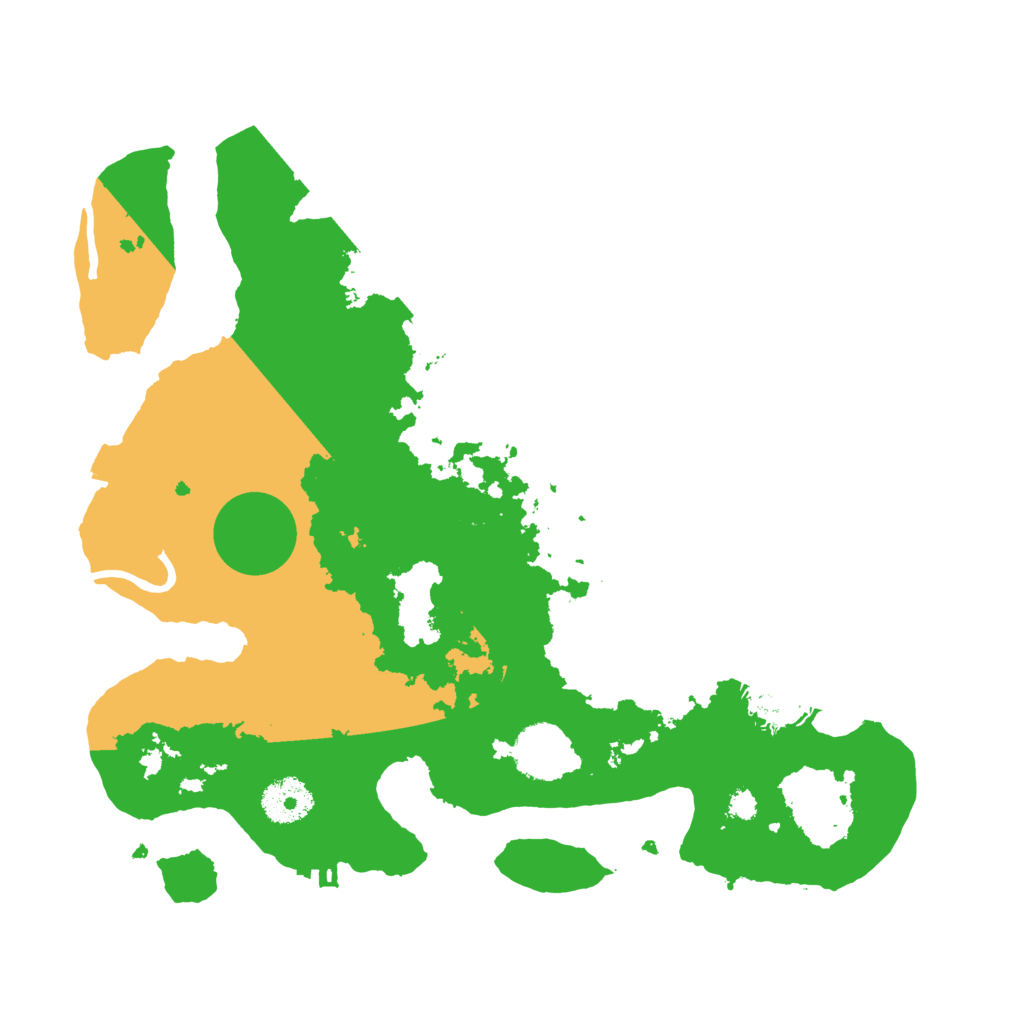 Biome Rust Map: Procedural Map, Size: 3250, Seed: 1234567890