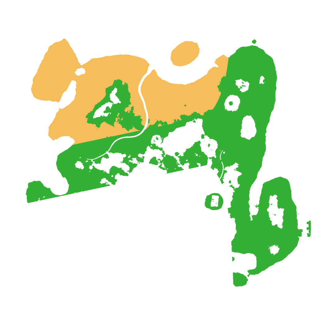 Biome Rust Map: Procedural Map, Size: 3000, Seed: 1572094959