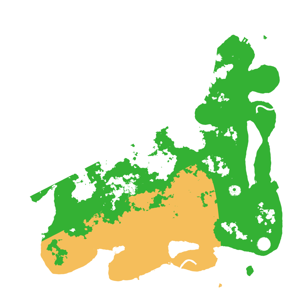 Biome Rust Map: Procedural Map, Size: 4000, Seed: 366667820