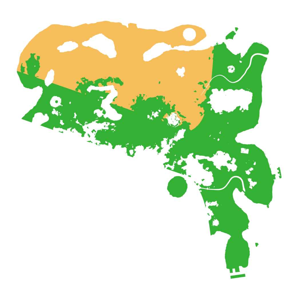 Biome Rust Map: Procedural Map, Size: 4000, Seed: 951788226