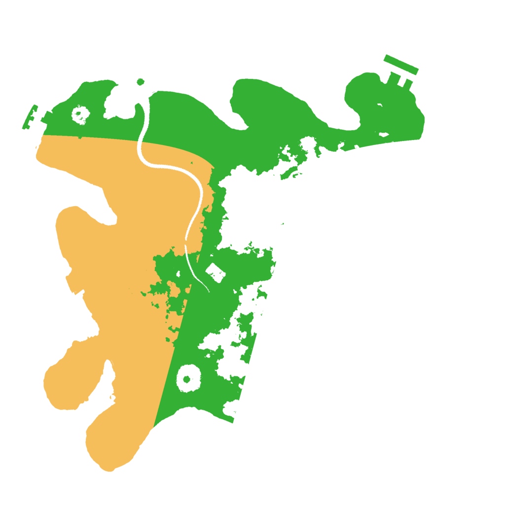 Biome Rust Map: Procedural Map, Size: 2850, Seed: 14