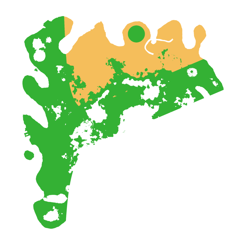 Biome Rust Map: Procedural Map, Size: 3750, Seed: 127516
