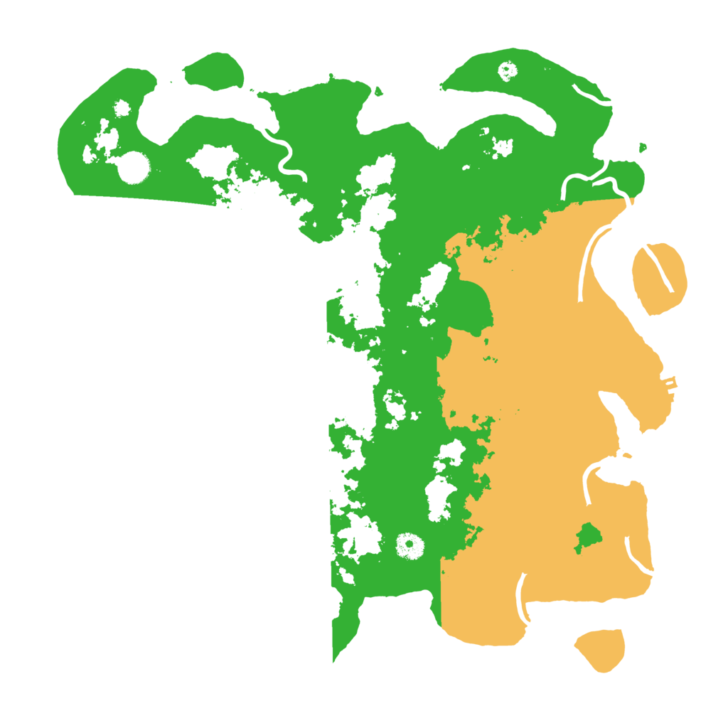 Biome Rust Map: Procedural Map, Size: 3950, Seed: 102212357