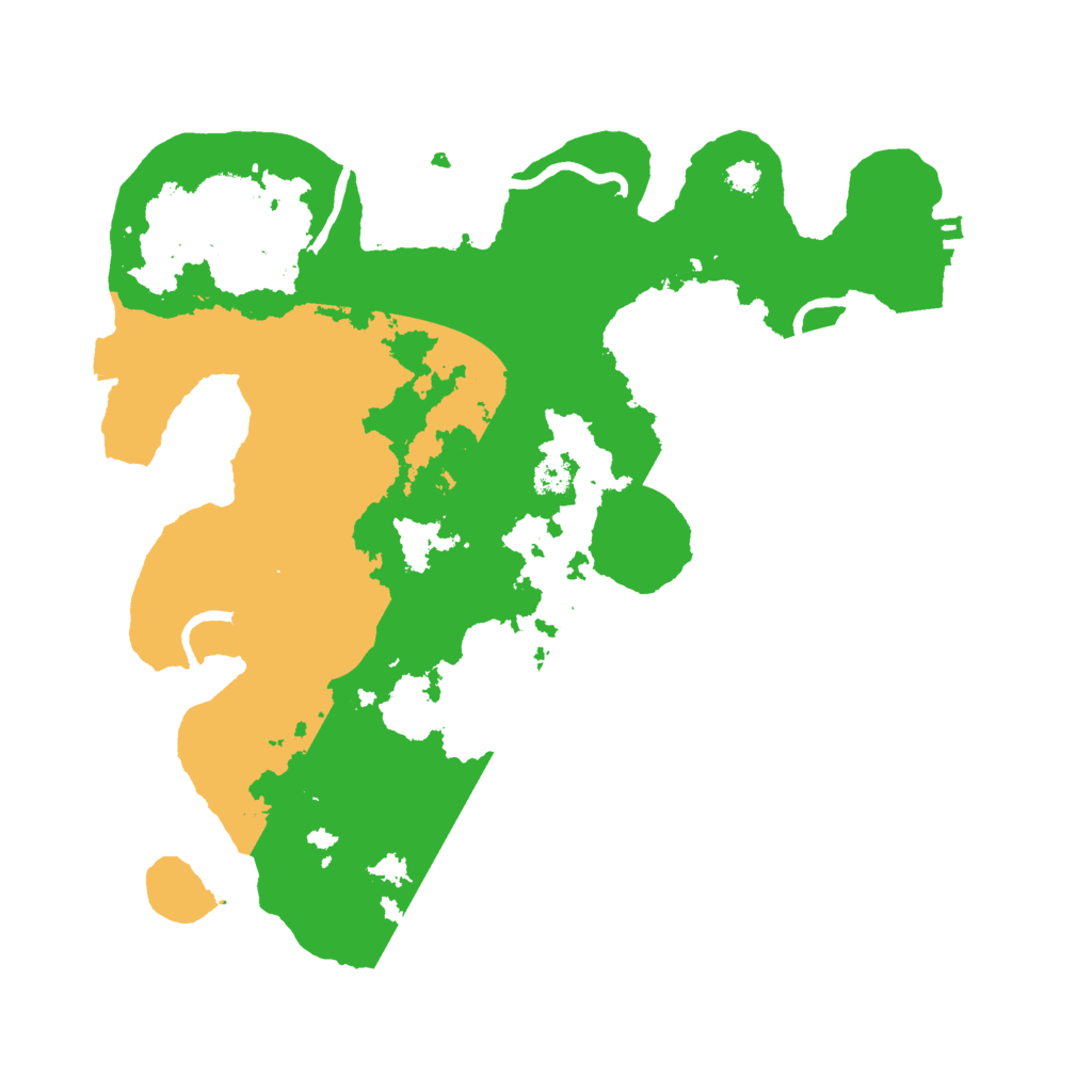 Biome Rust Map: Procedural Map, Size: 3000, Seed: 6905