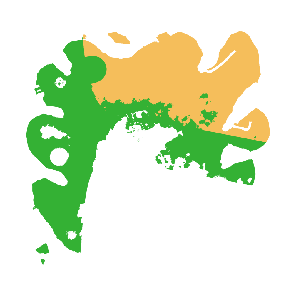 Biome Rust Map: Procedural Map, Size: 3000, Seed: 26878