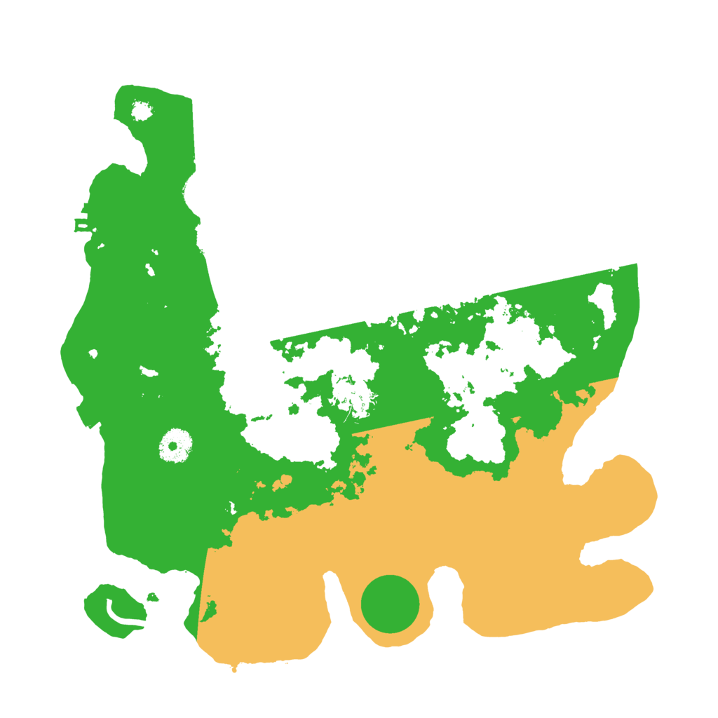 Biome Rust Map: Procedural Map, Size: 3250, Seed: 566359120