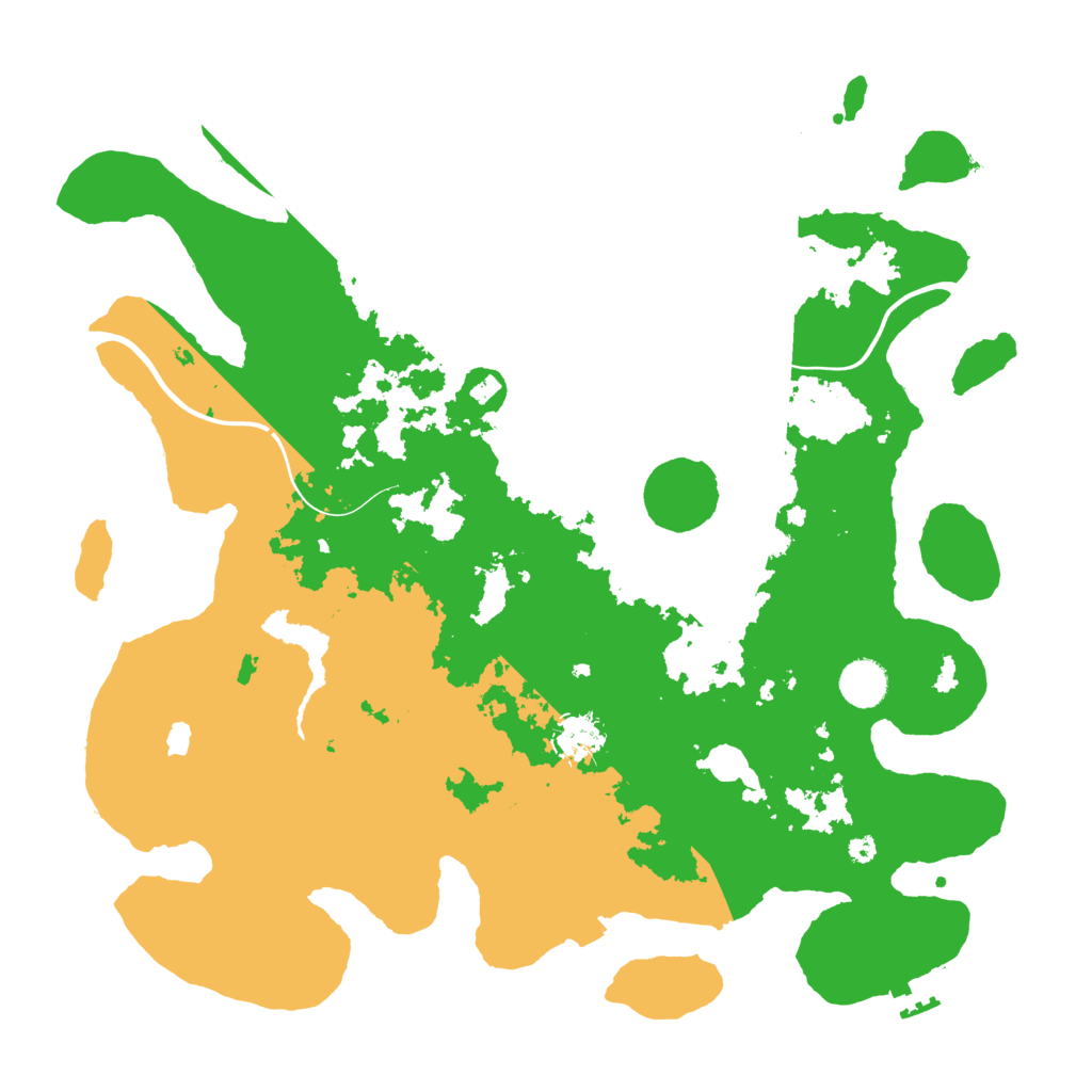 Biome Rust Map: Procedural Map, Size: 4000, Seed: 154017501