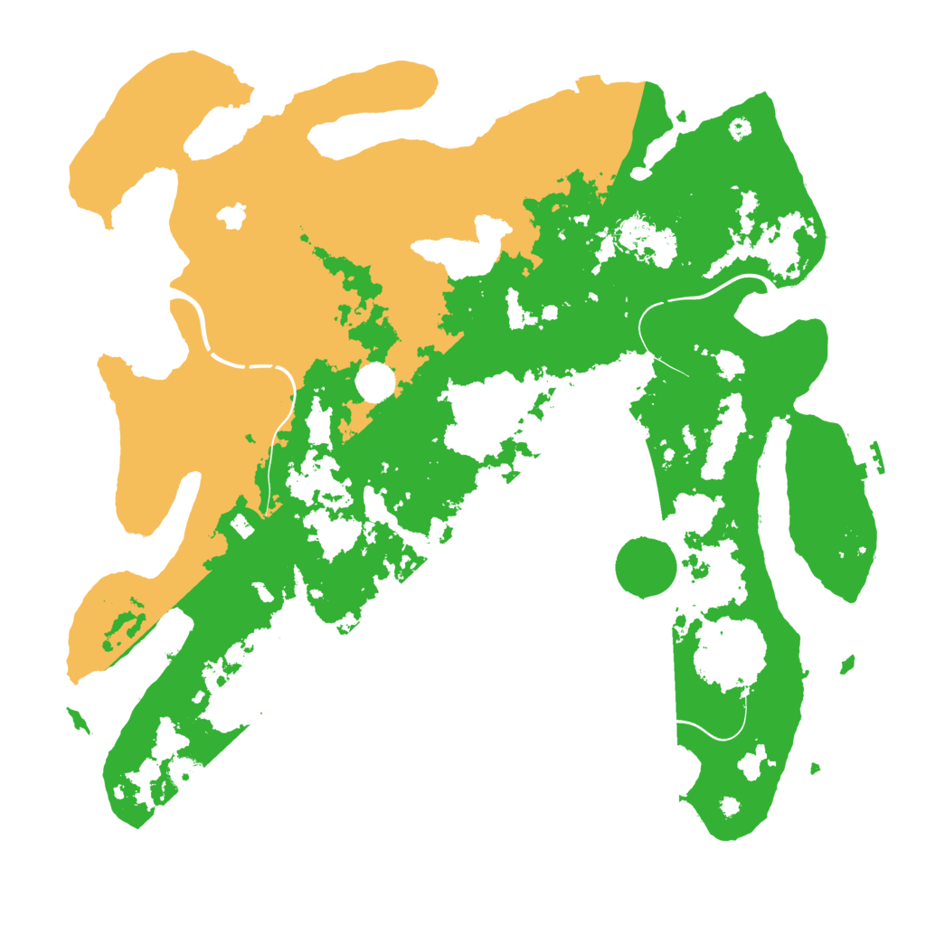 Biome Rust Map: Procedural Map, Size: 4250, Seed: 2128271310