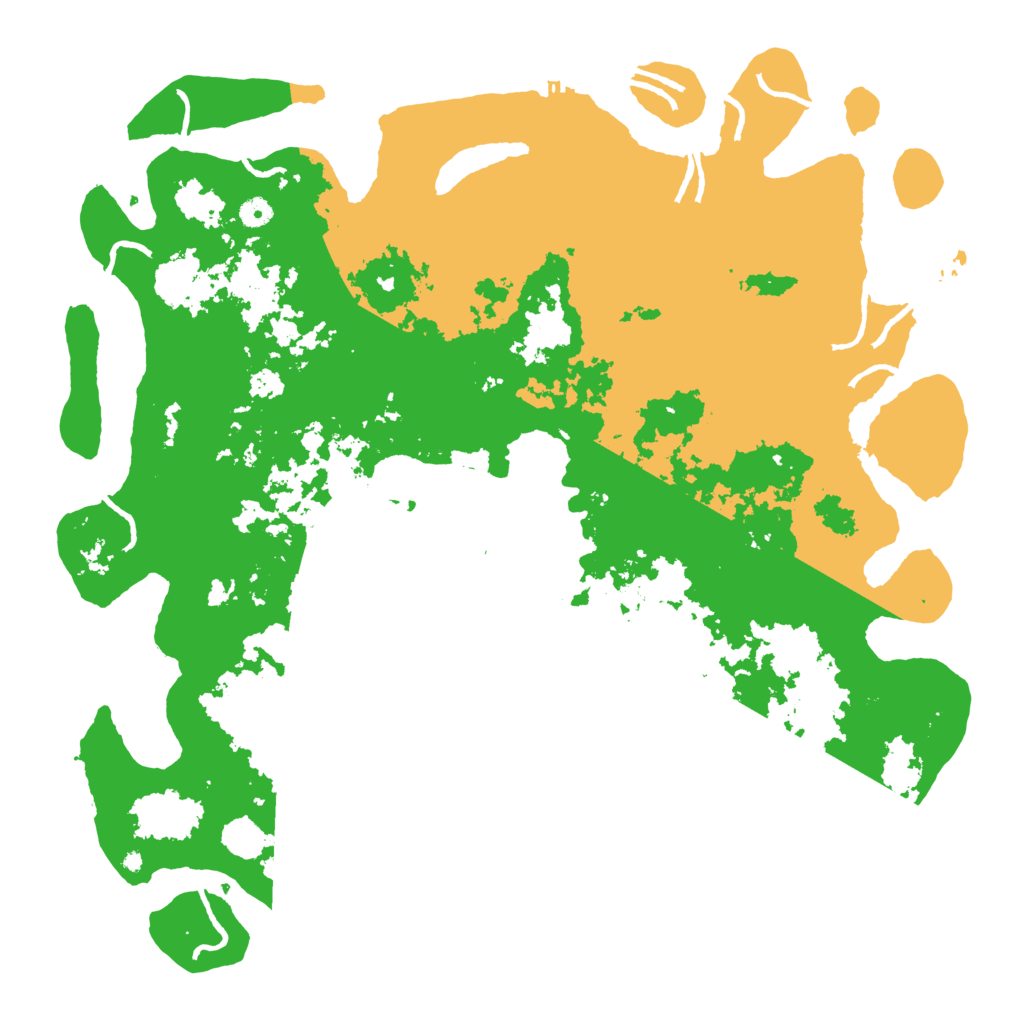 Biome Rust Map: Procedural Map, Size: 5000, Seed: 60666763