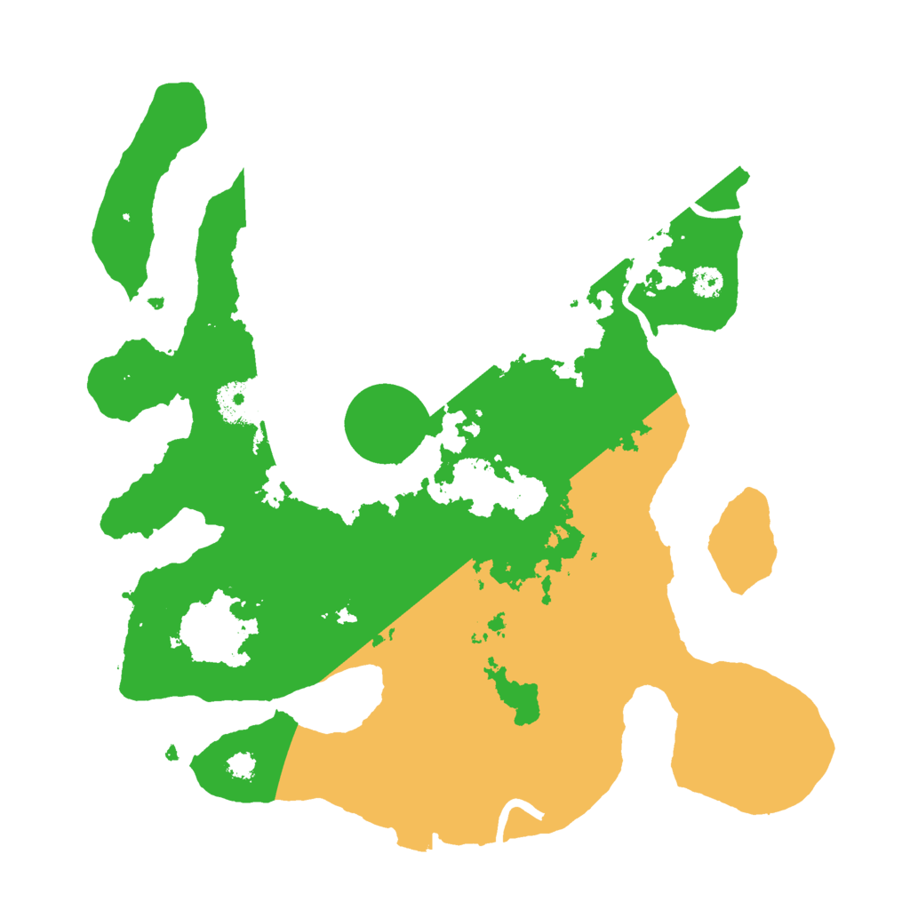 Biome Rust Map: Procedural Map, Size: 3000, Seed: 456544