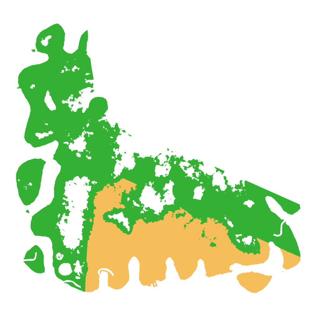 Biome Rust Map: Procedural Map, Size: 4500, Seed: 362937729