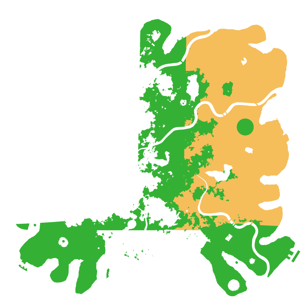 Biome Rust Map: Procedural Map, Size: 4800, Seed: 1908433399