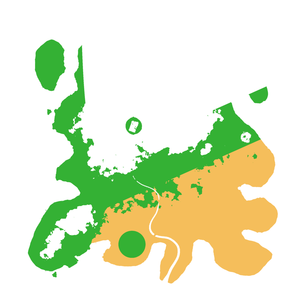 Biome Rust Map: Procedural Map, Size: 3000, Seed: 2339