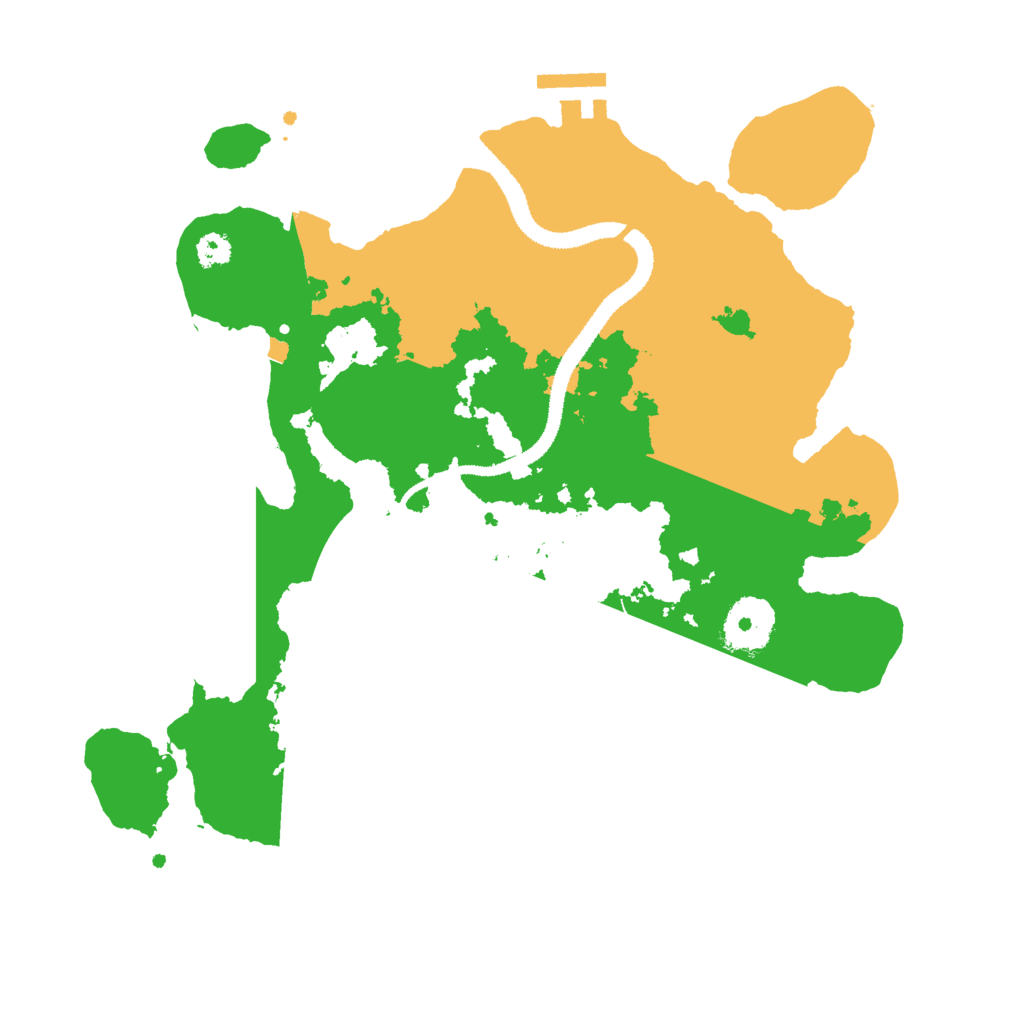 Biome Rust Map: Procedural Map, Size: 3000, Seed: 1737567772