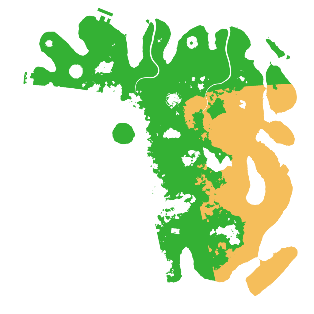 Biome Rust Map: Procedural Map, Size: 4000, Seed: 357159852