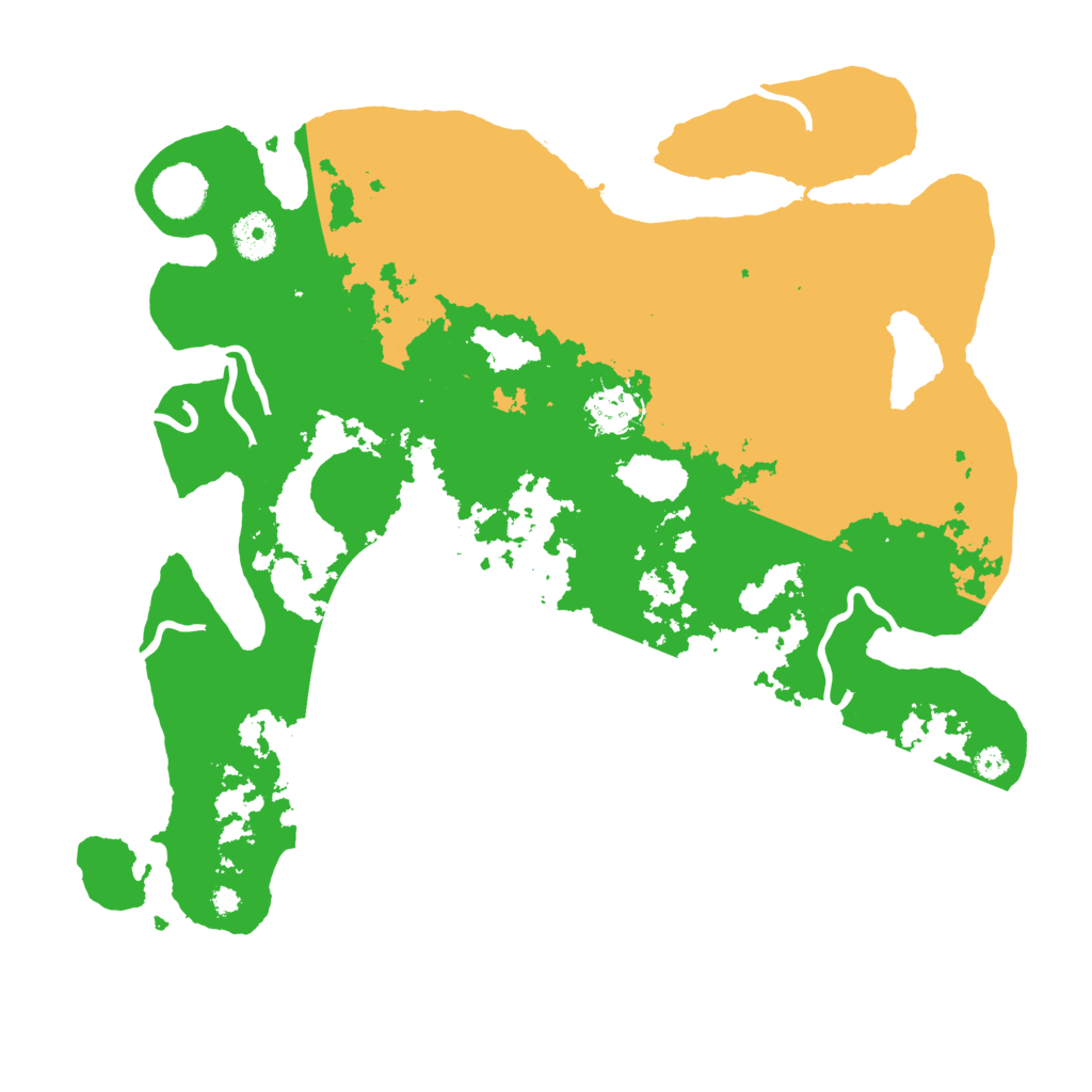 Biome Rust Map: Procedural Map, Size: 3650, Seed: 1737567772