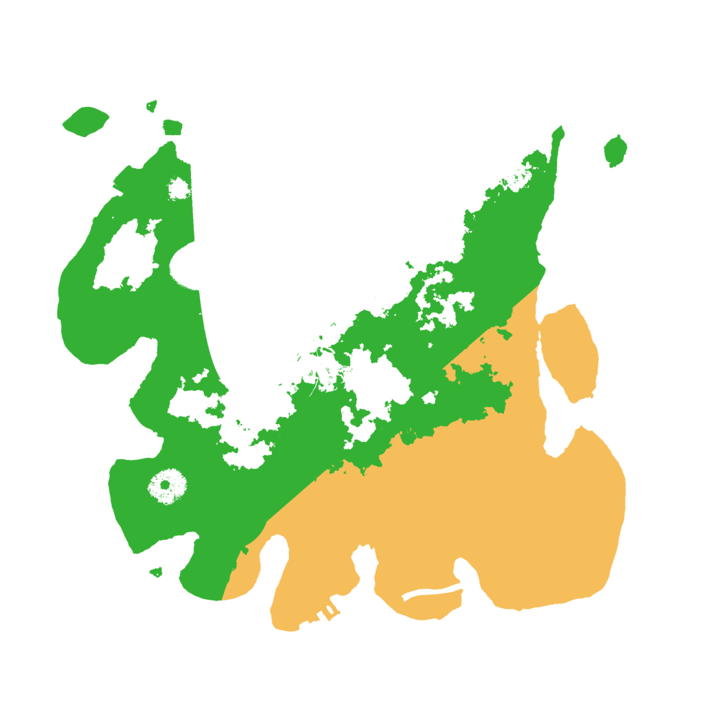 Biome Rust Map: Procedural Map, Size: 3000, Seed: 650337105
