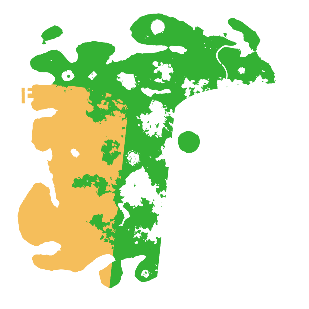 Biome Rust Map: Procedural Map, Size: 4000, Seed: 777456