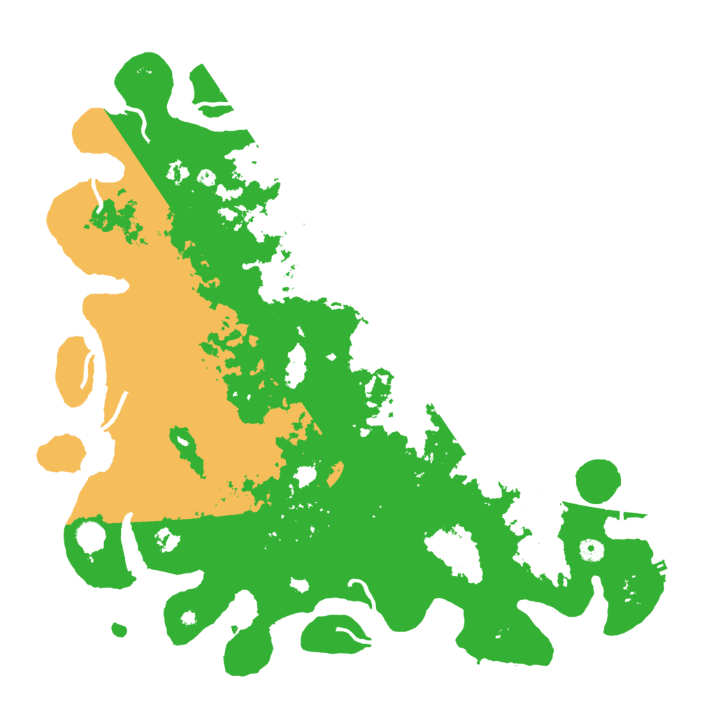 Biome Rust Map: Procedural Map, Size: 4500, Seed: 2060613133