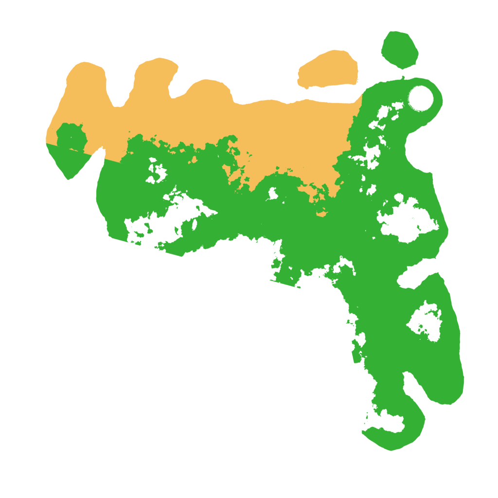 Biome Rust Map: Barren, Size: 3500, Seed: 786543653